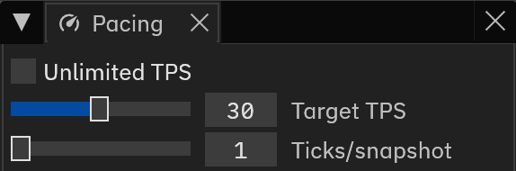 Pacing for a CPU model